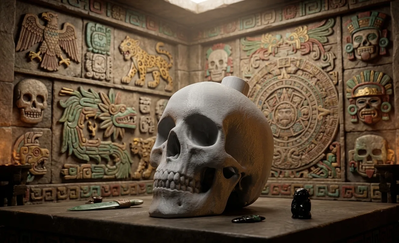 Ацтекський свисток смерті (Aztec Death Whistle) — 3D Друк