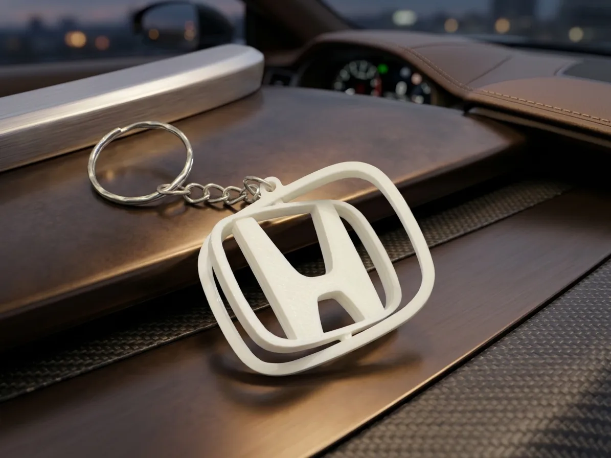 Стильний брелок-антистрес із логотипом Honda (Хонда)