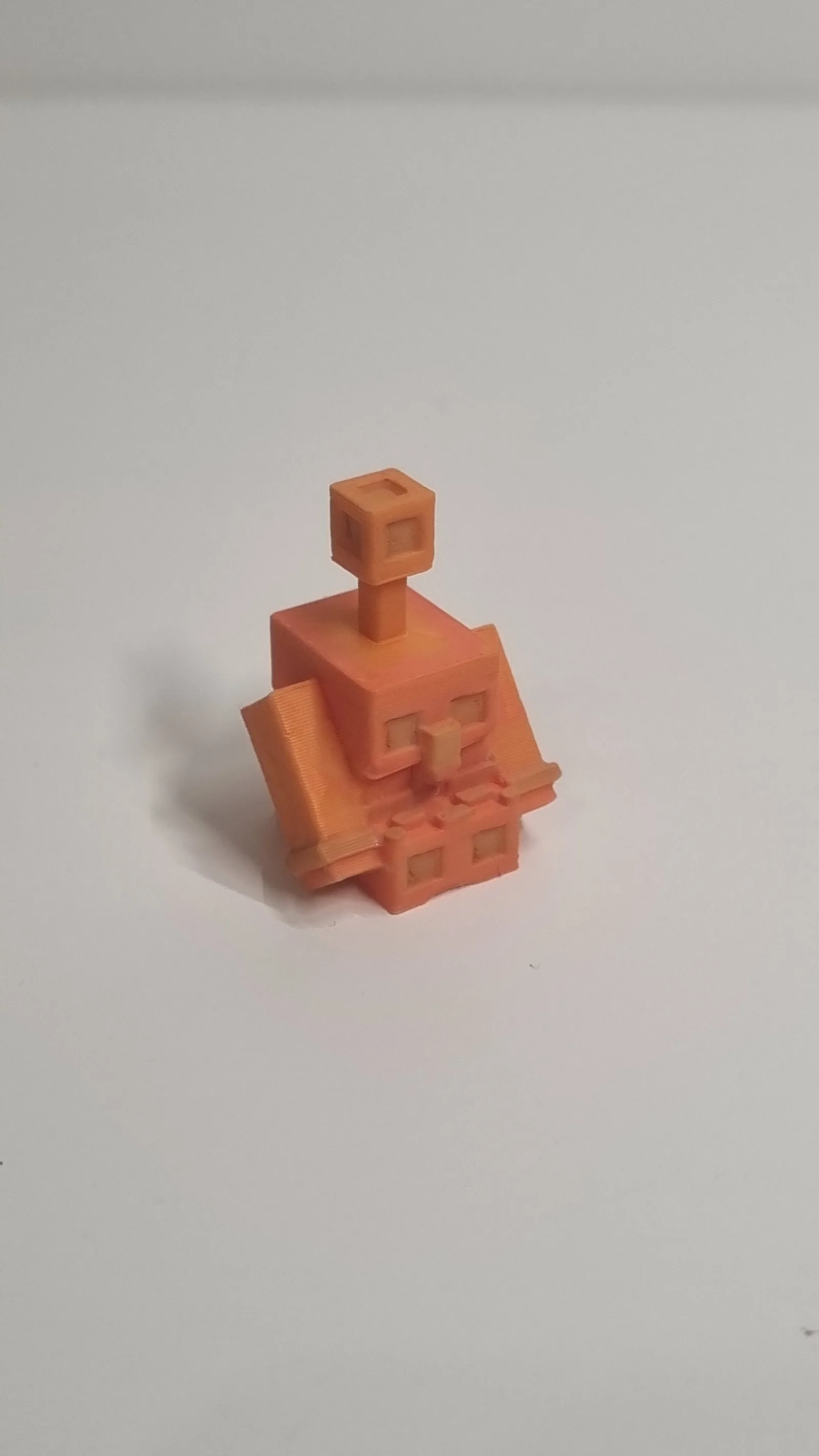 Колекційна міні-фігурка Мідний Голем (Copper Golem) Minecraft — розфарбована вручну — фото 5