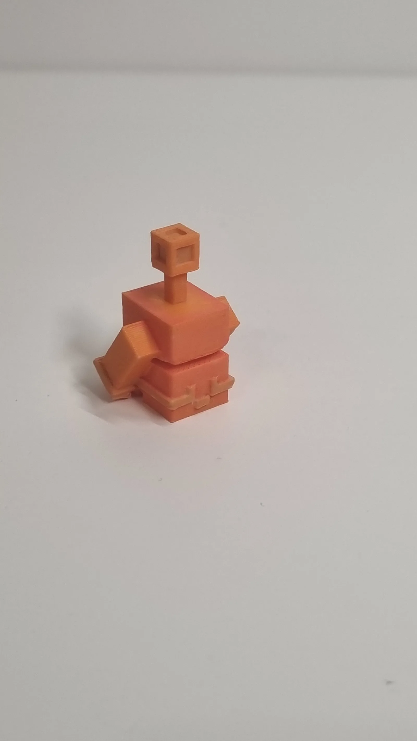 Колекційна міні-фігурка Мідний Голем (Copper Golem) Minecraft — розфарбована вручну — фото 6