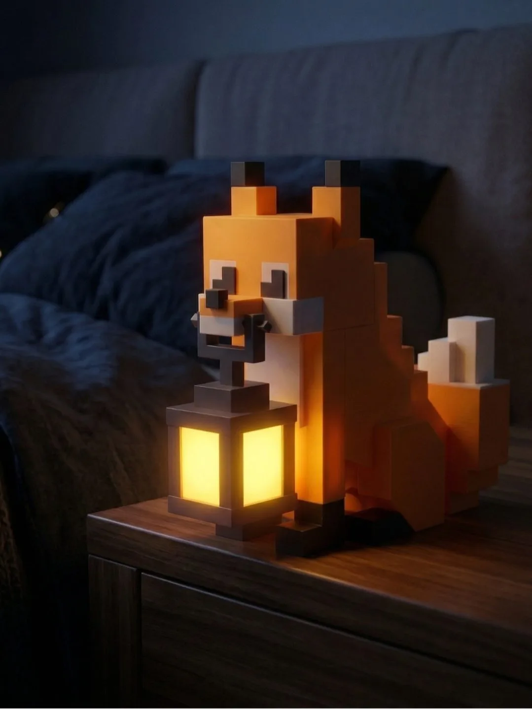 Нічник в стилі Minecraft